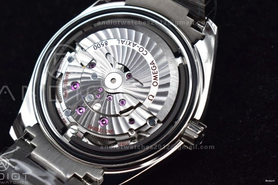 VSF White 1:1 Dial SS A8500 Aqua Waved Terra 150M Bracelet SS On Edition Best 0513
